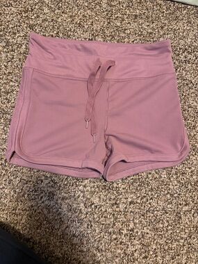 Aeropostale Dusty Rose Drawstring Athletic Shorts